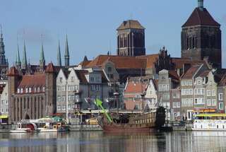 Апартаменты Gdansk Old Town River View Гданьск Апартаменты с балконом-2